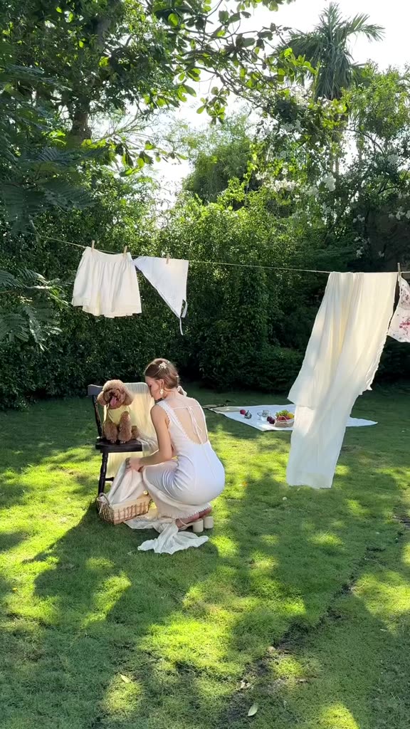 DEVONS STUDIO Đầm linen dáng dài maxi ôm body phong cách vintage - Lin Dress | BigBuy360 - bigbuy360.vn