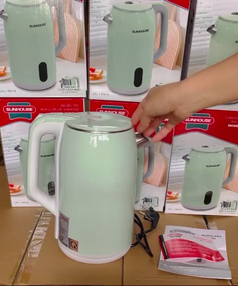 Gợi ý 7 mẫu ấm siêu tốc 2.8L phù hợp cho gia đình hiện đại