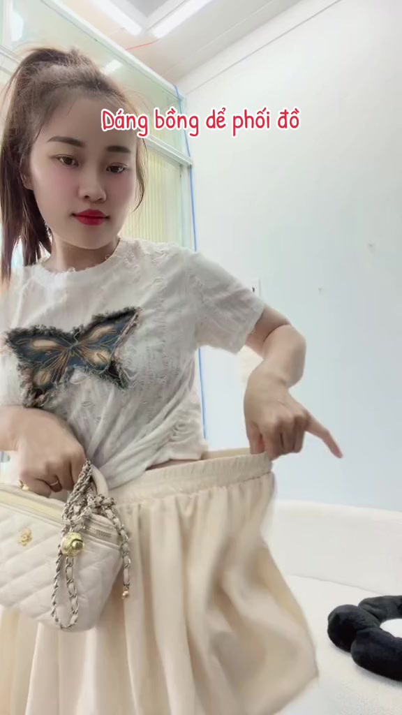 Chân Váy Bí Bigsize Nữ Dáng A Bồng Xòe (Có Lót) Xinh Cá Tính Thanh Lịch Năng Động CV413 | BigBuy360 - bigbuy360.vn