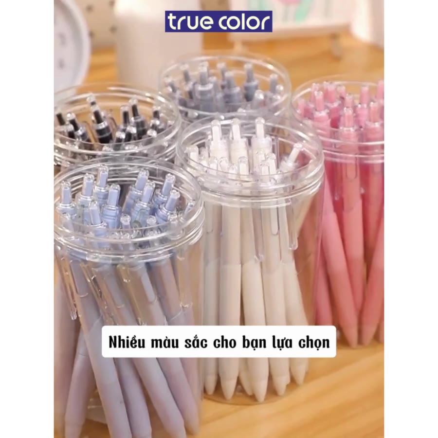 Set 20 Bút Mực Gel Đầu Bấm