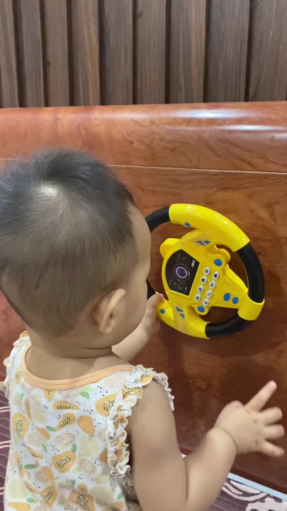 Đồ Chơi Vô Lăng Xe Hơi Cho Bé Kèm Nhạc Vui Nhộn