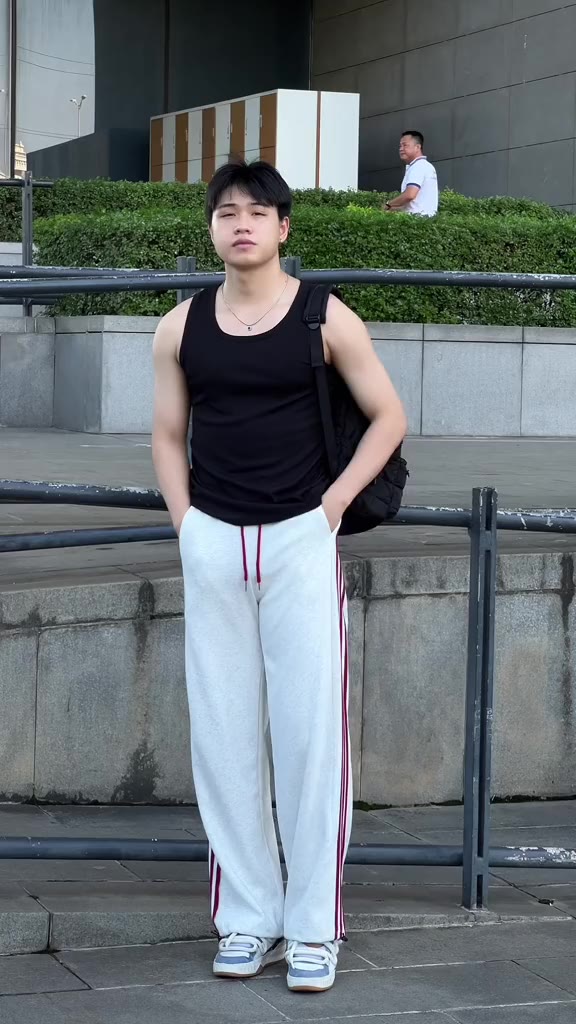 Quần Jogger 3 Sọc Quần Ống Rộng Dáng Suông Unisex Nam Nữ Vải Nỉ 2Da Dày Dặn Mềm Mại | BigBuy360 - bigbuy360.vn