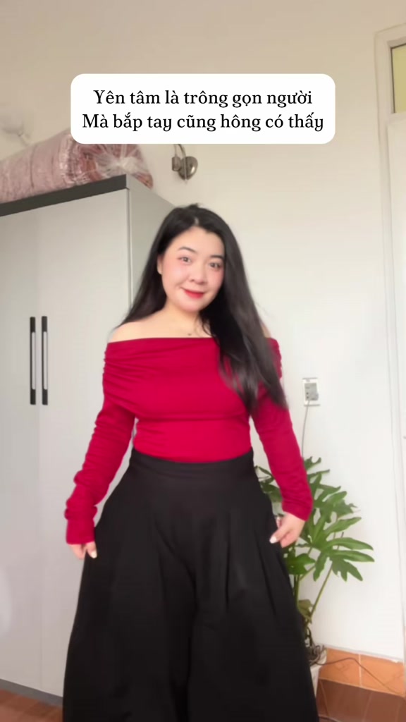 Áo Thun Nữ Trễ Vai Bigsize 45–85kg Dài Tay Thun Tăm Lạnh Co Giãn Tôn Dáng AT84 – 2KJeans | BigBuy360 - bigbuy360.vn