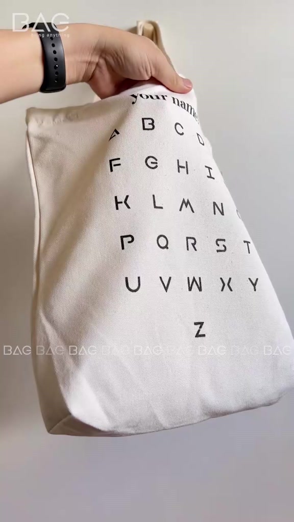 Túi tote vải hàng thiết kế và sản xuất riêng của BAG, thời trang vintage, túi to rộng tiện dụng. | BigBuy360 - bigbuy360.vn