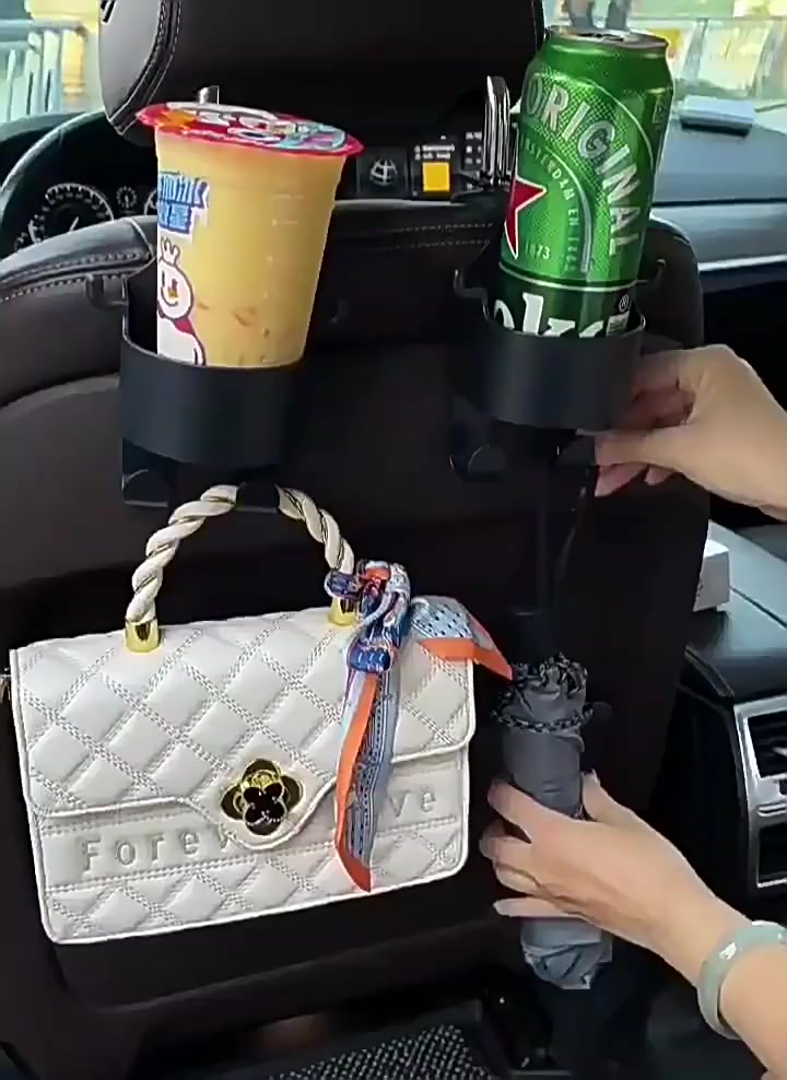 Giá Đỡ Ly Cốc Treo Xe Ô Tô, Giá Đựng Cốc Đa Năng Kiêm Móc Treo & Đỡ Điện Thoại Tiện Lợi | BigBuy360 - bigbuy360.vn