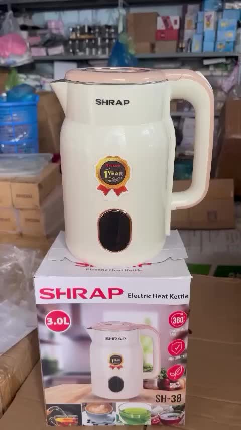 Top 7 ấm siêu tốc chính hãng Sharp đáng mua nhất cho gia đình bạn