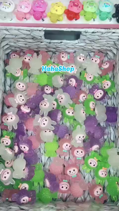 [Size siêu to] Tặng túi mù Combo 5 Charm dạ quang LABUBU