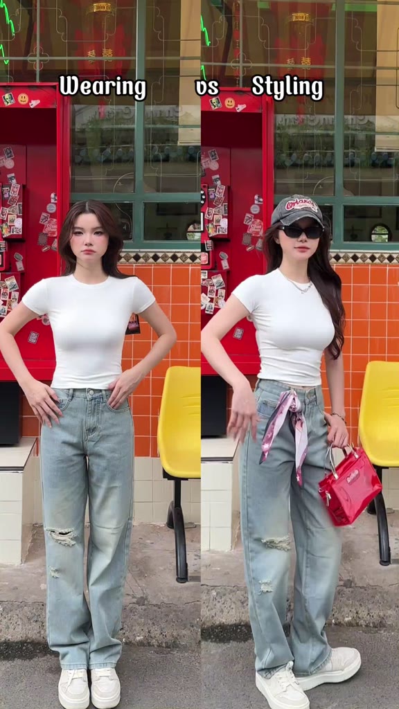 Áo thun nữ trơn basic ôm body co giãn chất thun mịn TiQi Jeans nhiều màu A149 | BigBuy360 - bigbuy360.vn