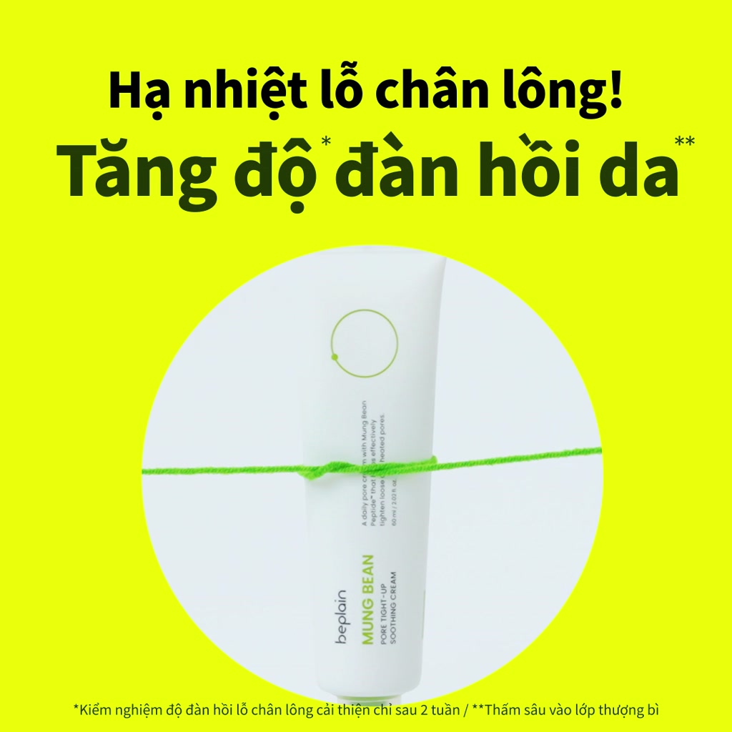 [Beplain Chính Hãng] Kem Dưỡng BEPLAIN chiết xuất Petide Đậu Xanh, ngừa dấu hiệu lão hoá, giảm tình trạng lỗ chân lông chảy xệ 60ML | BigBuy360 - bigbuy360.vn