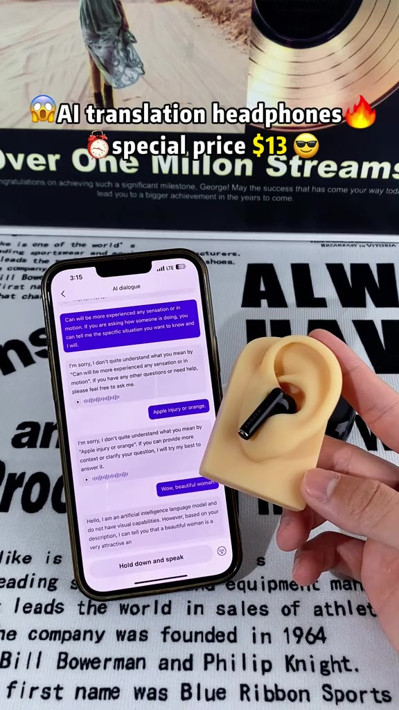 Lenovo Erazer XT92 PRO Tai Nghe Phiên Dịch tai nghe AI phiên dịch Al Tai nghe Bluetooth thông minh Tai nghe không dây dịch thời gian thực TWS có Mic Mini Bluetooth 5.4 Tai nghe thể thao | BigBuy360 - bigbuy360.vn