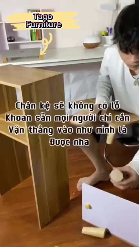 Kệ để đồ kệ sách phong cách Bắc Âu nhiều tầng FULL HẬU lắp ghép dễ dàng gỗ MDF phủ Melamine hiện đại, chống mối mọt | BigBuy360 - bigbuy360.vn