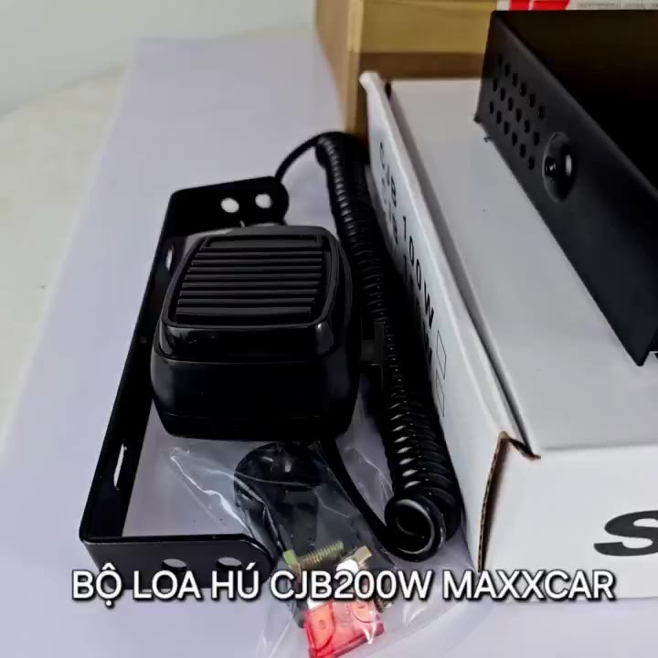 Bộ Loa Còi Hú MAXXCAR CJB200W