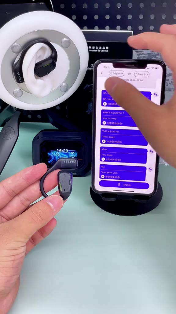 Lenovo ERAZER XP6/XP3/XT92PRO/XT66PRO Tai nghe Bluetooth 5.4 không dây, màn hình cảm ứng LED, mic, chống nước IPX5, AI phiên dịch | BigBuy360 - bigbuy360.vn