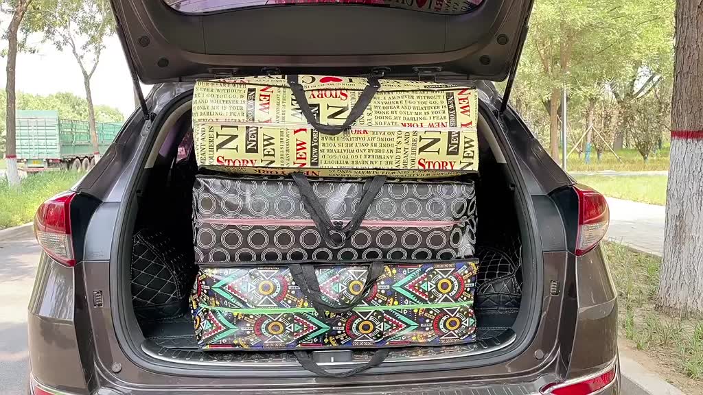 Túi Bạt Đựng Quần Áo Chăn Màn JYoohome Đựng Đồ Cỡ Lớn Có Quai Xách, Túi Dứa Chuyển Nhà Chống Nước