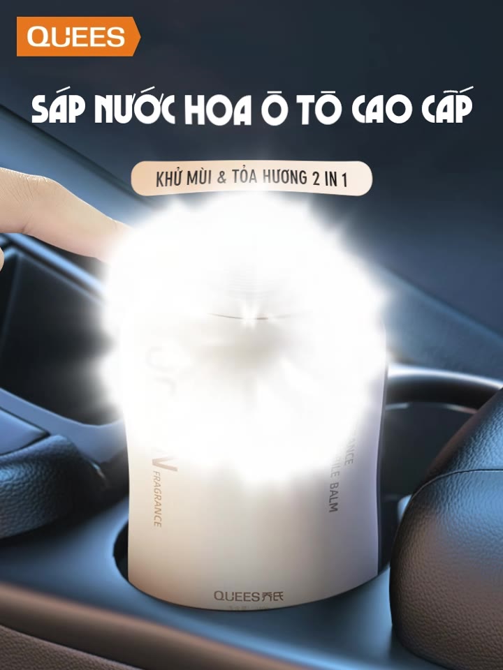 Sáp thơm ô tô cao cấp QUEES CUP