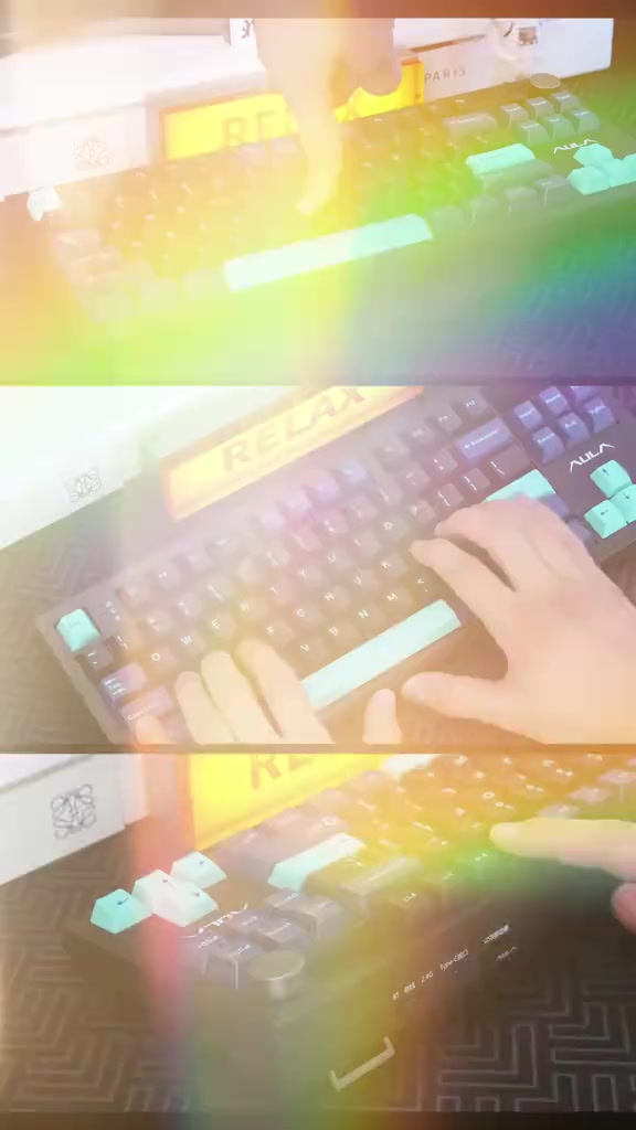 Bàn phím cơ không dây AULA S87 PRO - Mạch xuôi - LED RGB - Màn hình TFT + Núm xoay | BigBuy360 - bigbuy360.vn