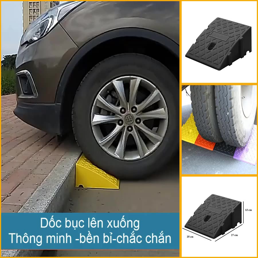 Con kê, bục lên xuống, bậc lên xuống ô tô, Đệm kê bánh ô tô