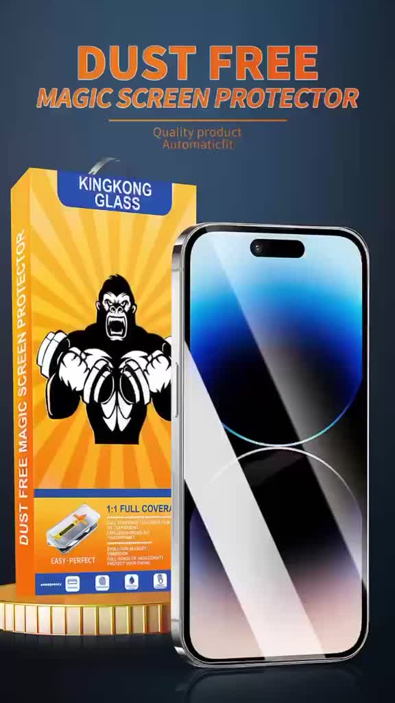 Cường Lực KingKong Full Màn Kèm Khung Tự Dán KTD - Chính Hãng | BigBuy360 - bigbuy360.vn