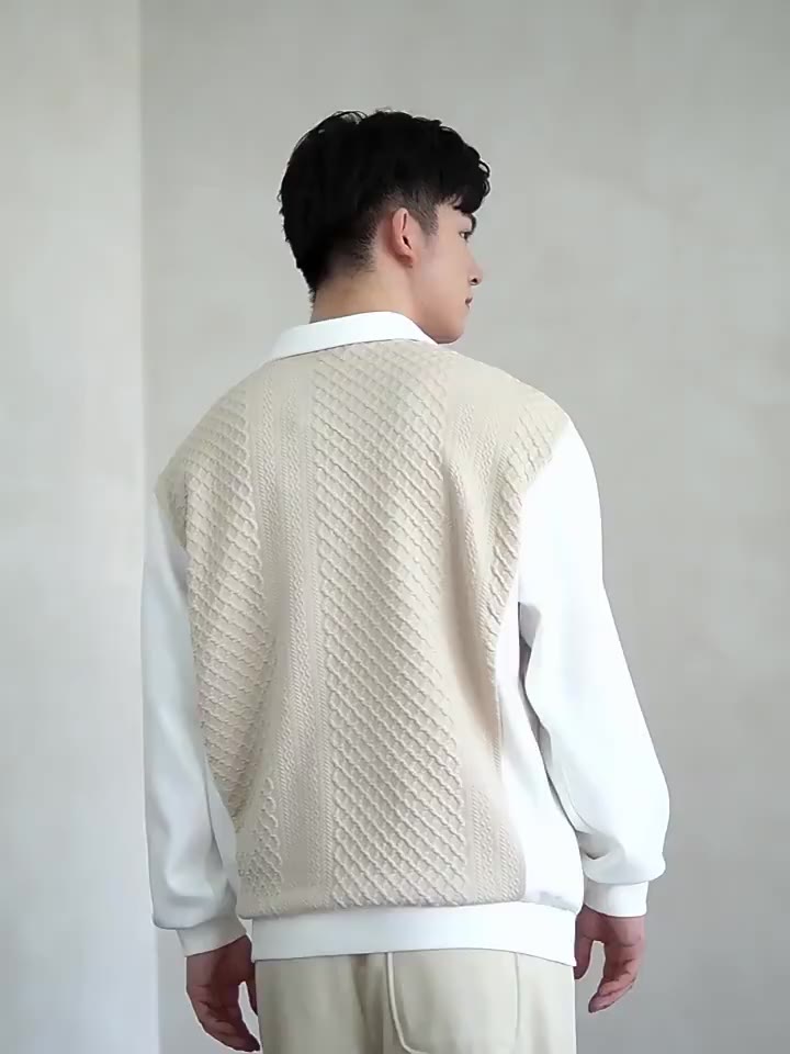 Áo sweater ZIP nam dài tay SOFTBOYYY thương hiệu  ALPHA MAN cổ polo kéo khóa phong cách Hàn Quốc mùa thu đông vải cotton | BigBuy360 - bigbuy360.vn