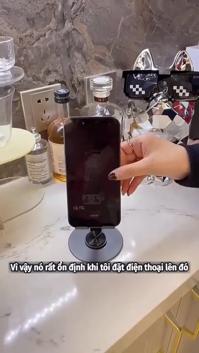 TZUZL Z02 Giá đỡ điện thoại di động bằng kim loại giá đỡ điện thoại di động gấp xoay 360 độ | BigBuy360 - bigbuy360.vn