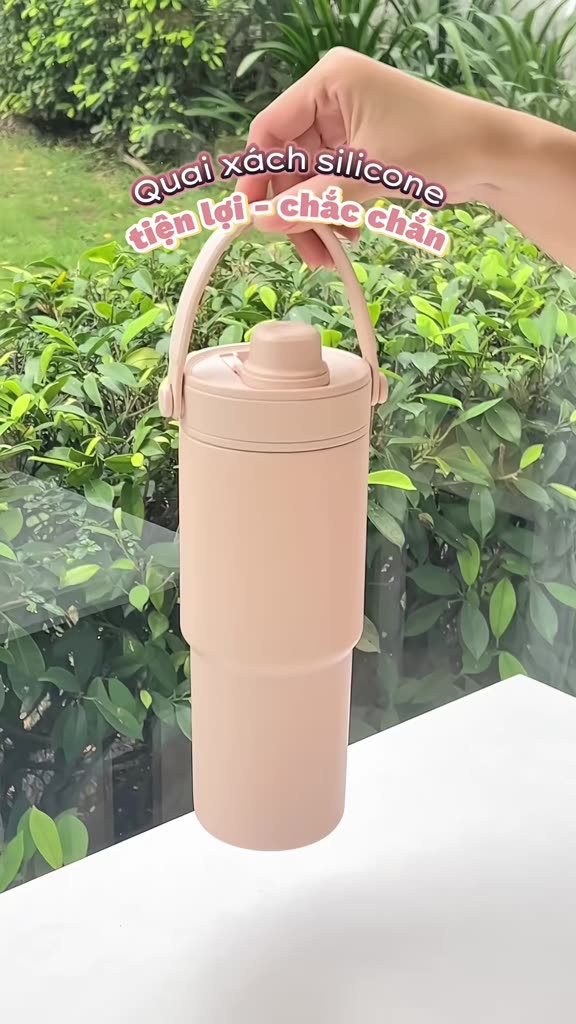 Ly giữ nhiệt khắc tên SIMPLE 735ml, cốc nước nóng lạnh inox 316 cao cấp có quai xách tiện lợi – TUHUHOUSE | BigBuy360 - bigbuy360.vn