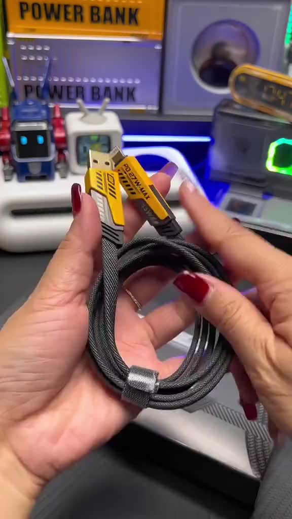 Dây Cáp sạc nhanh 4 in 1 65W sạc Usb-Type C , Type C-TypeC, Type C - laining, USB - laining - Đa năng đa dụng | BigBuy360 - bigbuy360.vn