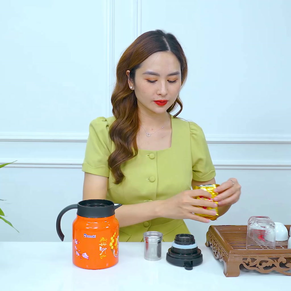 Ấm pha trà giữ nhiệt Danuri TC