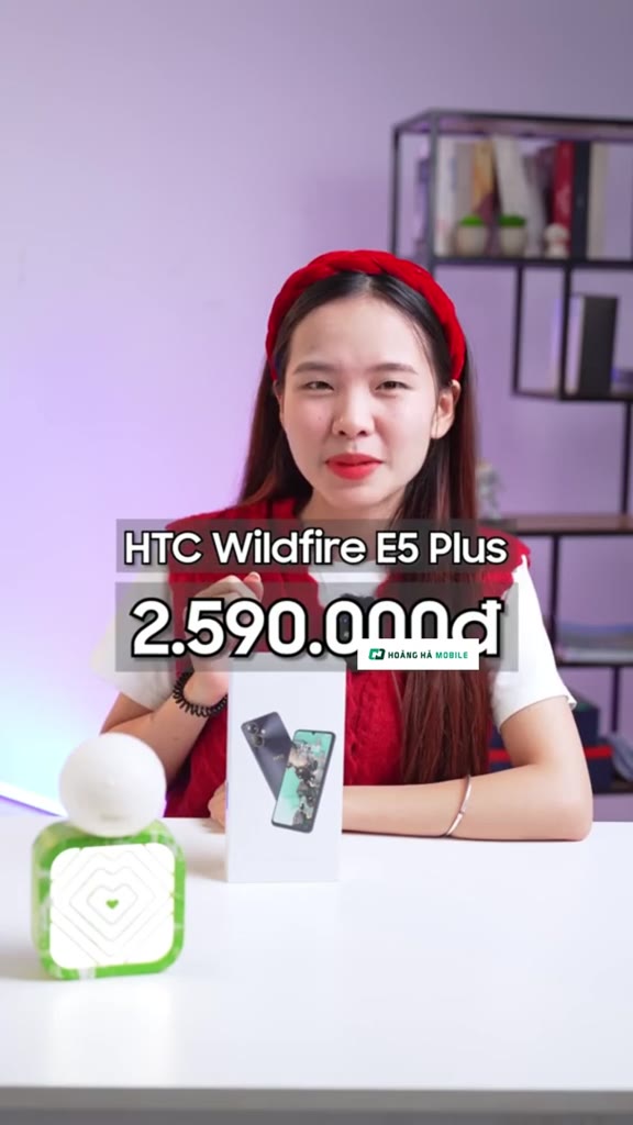 [Outlet S1] (Giao Hỏa tốc) Điện thoại di động HTC Wildfire E5 Plus (6+6GB/128GB) - Chính hãng | BigBuy360 - bigbuy360.vn