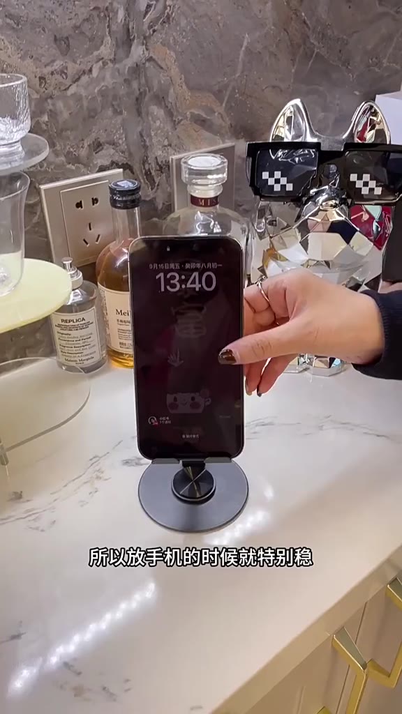 Kệ giá đỡ điện thoại hợp kim nhôm để bàn-xoay 360° ,giá đỡ máy tính bảng iPad,gấp gọn tiện dụng | BigBuy360 - bigbuy360.vn