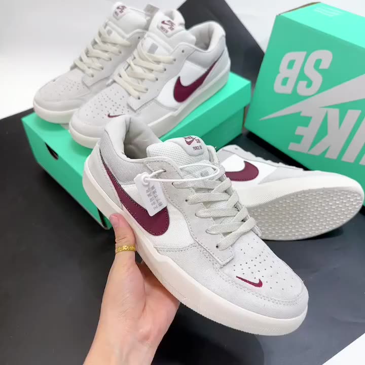 Giày SB Force 58 ‘Photon Dust’, Giày Sneaker SB 58 Xám Vạch Đen + Đỏ Full Box Bill Hot 2024 | BigBuy360 - bigbuy360.vn