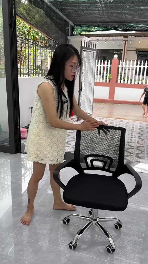 Ghế Xoay Văn Phòng Ghế Lưới Ergonomic Chống Mỏi Lưng  Chân Thép Thích hợp cho văn phòng và gia đình | BigBuy360 - bigbuy360.vn