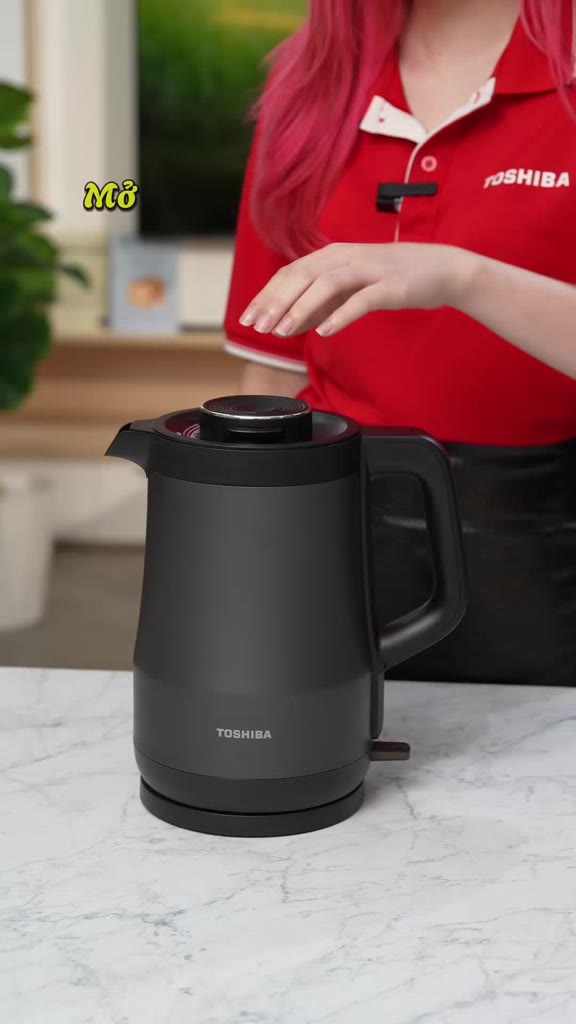 Bình Đun Siêu Tốc Chống Tràn Toshiba 1.5 Lít KT-15DRTVN(H)