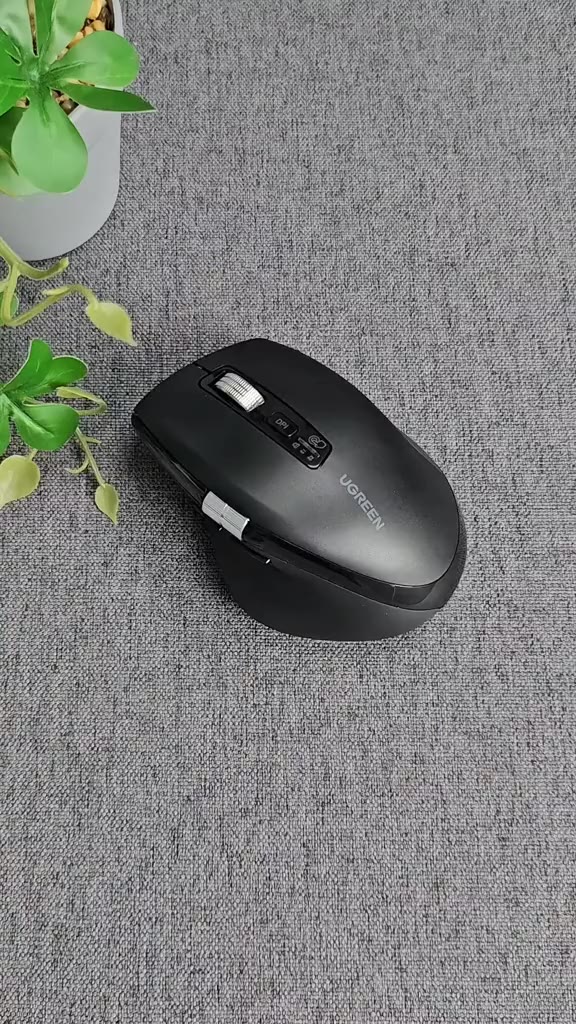Chuột không dây Ugreen 45792 M751, Bluetooth 5.4 & Wirelless 2.4GHz 5000DPI 5 cấp độ KEM 2 PIN | BigBuy360 - bigbuy360.vn
