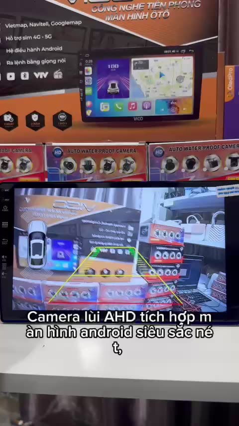 Camera Lùi AHD 4K Siêu Nét