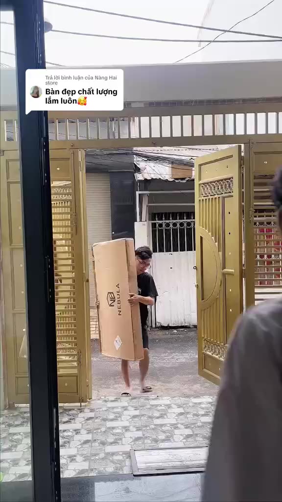 Bàn làm việc, bàn gaming thiết kế hiện đại decor trang trí nhà, bàn chân trụ tròn phong cách hiện đại chính hãng A88 | BigBuy360 - bigbuy360.vn