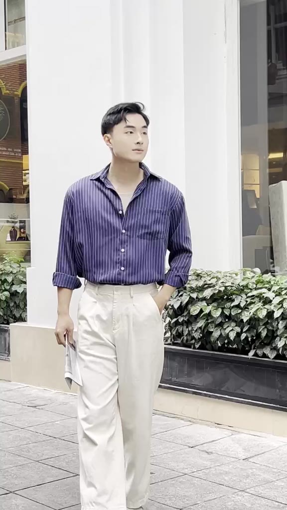 Áo Sơ Mi Kẻ Sọc Tay Dài Nam Nữ Summer Vibes Local Brand KATHOLIC Form Rộng Oversize KAT030 | BigBuy360 - bigbuy360.vn