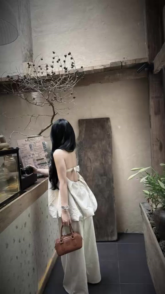 𝐬𝐭𝐮𝐝𝐢𝐨𝐛𝐲𝟐𝟓 | SET BÍ QUÂY LINEN CHUN NƠ LƯNG KÈM QUẦN | BigBuy360 - bigbuy360.vn