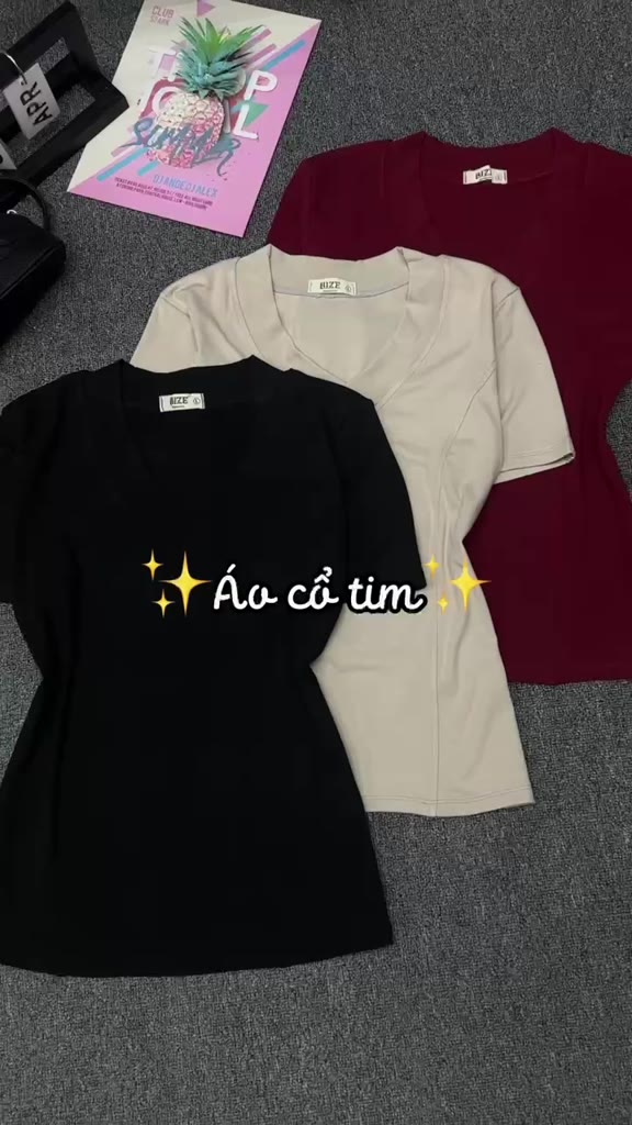 Áo Thun Nữ Bigsize 55–90kg Cổ Tim/Cổ Tròn Tay Ngắn Chất Borip Lụa Co Giãn Mềm Mại AT9006 – 2KJeans | BigBuy360 - bigbuy360.vn