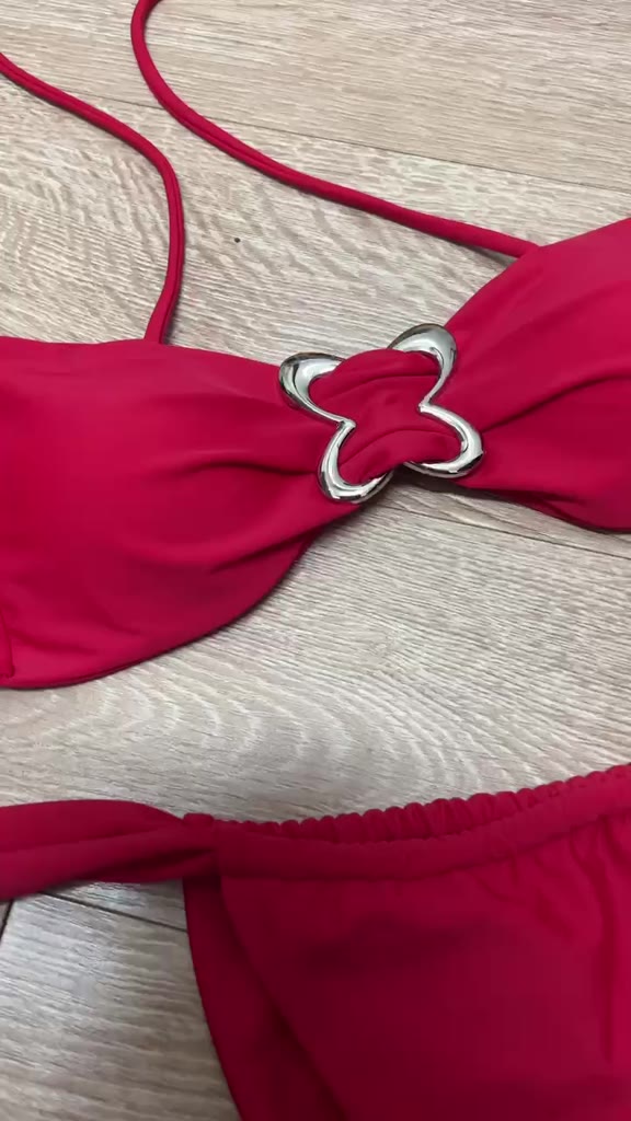 Bikini Jully 2 Mảnh Áo Cúp Ngực Mix Khoen Butterfly Khoen Bướm Cao Cấp - Mã BKN2 | BigBuy360 - bigbuy360.vn