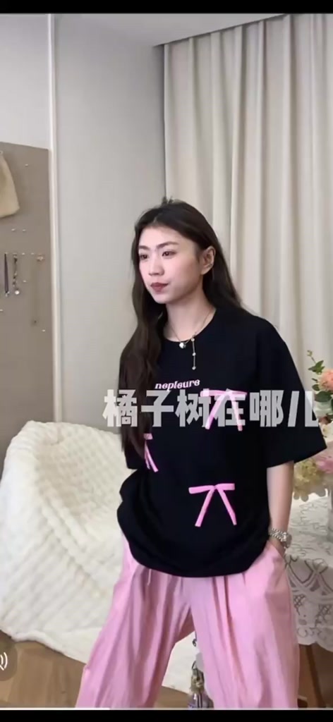 Áo thun nữ , áo phông nữ form rộng chất cotton in hình nơ xanh | BigBuy360 - bigbuy360.vn