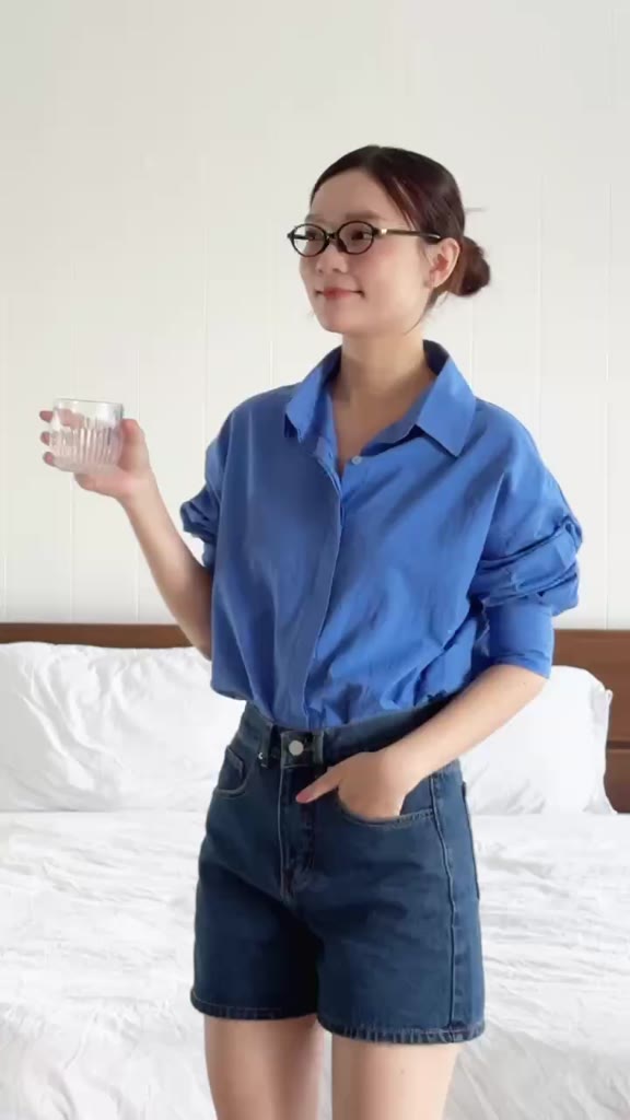Quần short jean nữ | 𝐒𝐎𝐌𝐒 | 𝐍𝐨𝐨𝐫 𝐒𝐡𝐨𝐫𝐭 | BigBuy360 - bigbuy360.vn