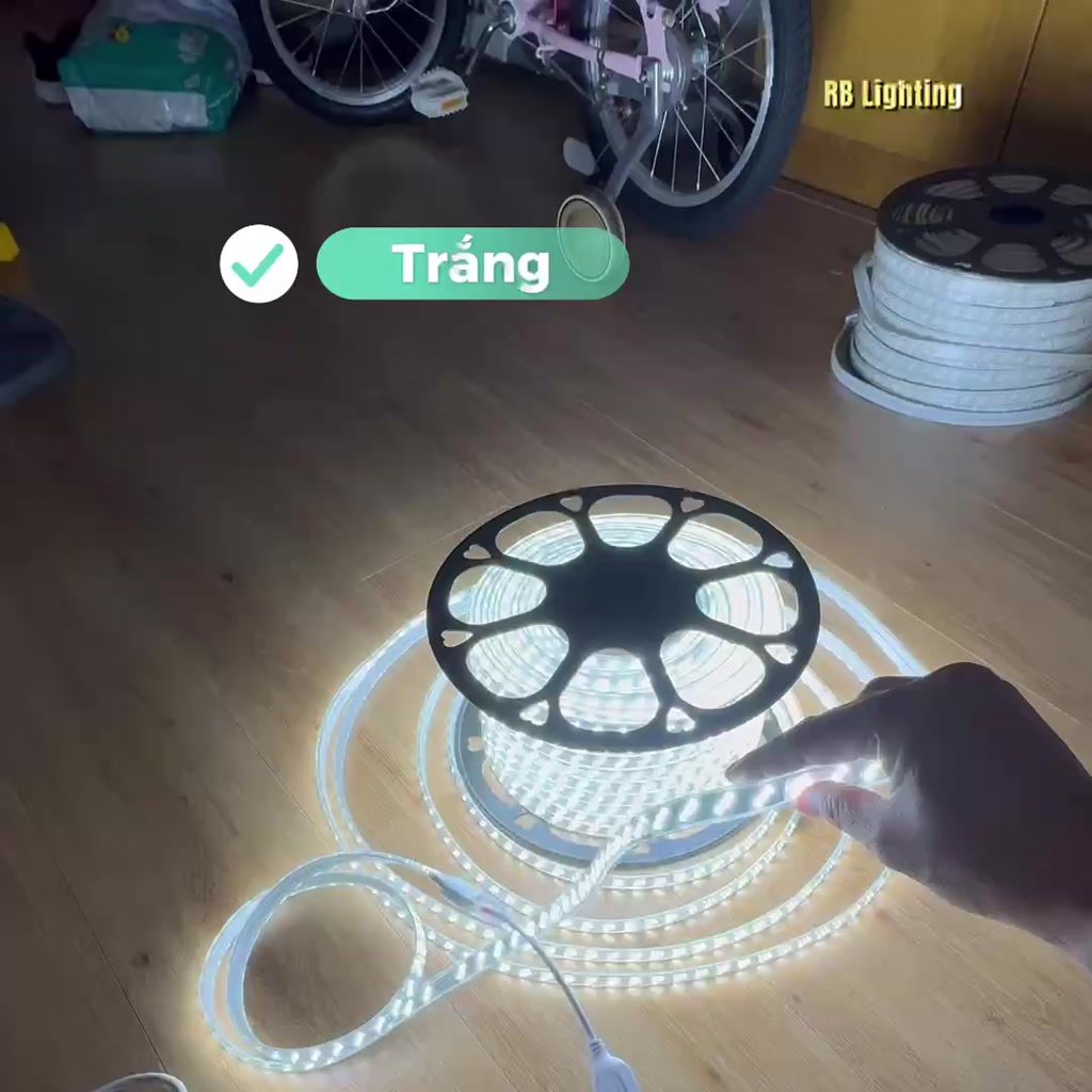 Combo 3M, 5M, 10M kèm nguồn led dây 3 hàng hắc trần , quấn cây siêu sáng loại 1 | BigBuy360 - bigbuy360.vn