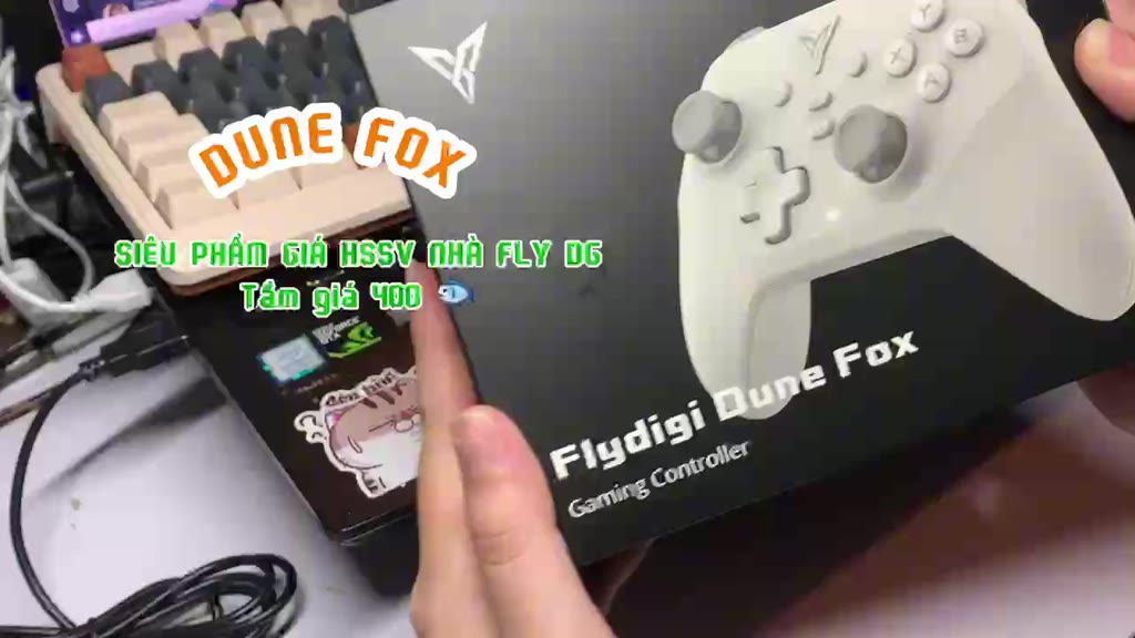 [BH 12Th 1 Đổi 1] Tay Cầm Chơi Game Flydigi Dune Fox Chính Hãng, Hỗ Trợ PC/Laptop/Smart Phone/Switch | BigBuy360 - bigbuy360.vn