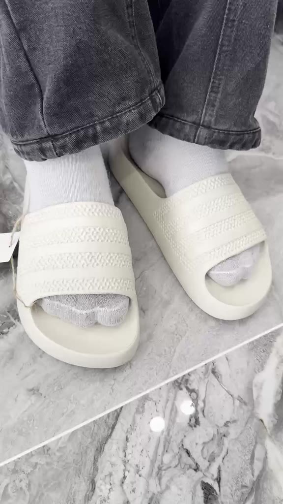 Dép quai ngang nam nữ, dép đúc nguyên khối ADI AYOON  D53 - cao 4cm - (AD 031 không sơn) | BigBuy360 - bigbuy360.vn