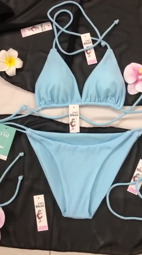 Bikini áo tắm bassi 2 mảnh xanh  Ngọc tôn da (hàng sẵn ) | BigBuy360 - bigbuy360.vn