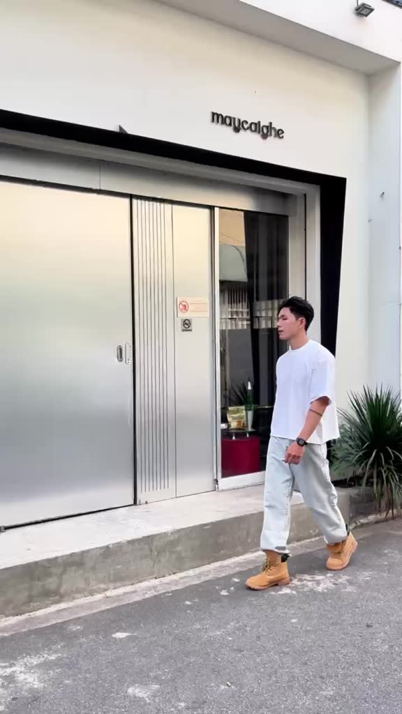 Áo Thun Boxy Gimme - Premium Cotton Sợi Đôi - 250gsm 2 Chiều - GMBX1 | BigBuy360 - bigbuy360.vn