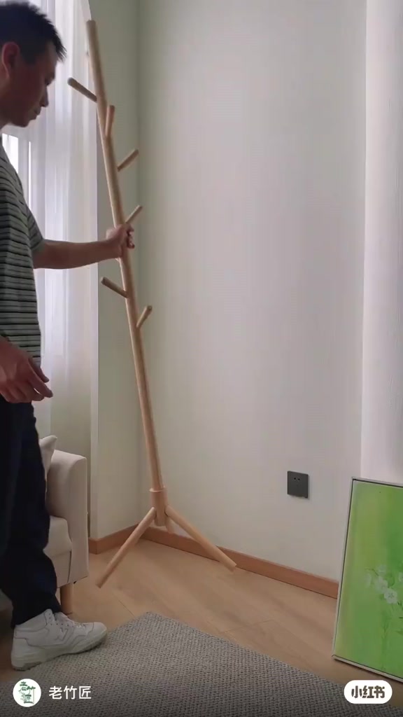 𝐂𝐌𝐀𝐑𝐓.𝐆𝐢𝐚 𝐝𝐮̣𝐧𝐠 Giá Treo Quần áo Gỗ Phòng Khách Phòng  ngủ Ký Túc Xá Gia Dụng Giá Treo Đứng CMG09 | BigBuy360 - bigbuy360.vn