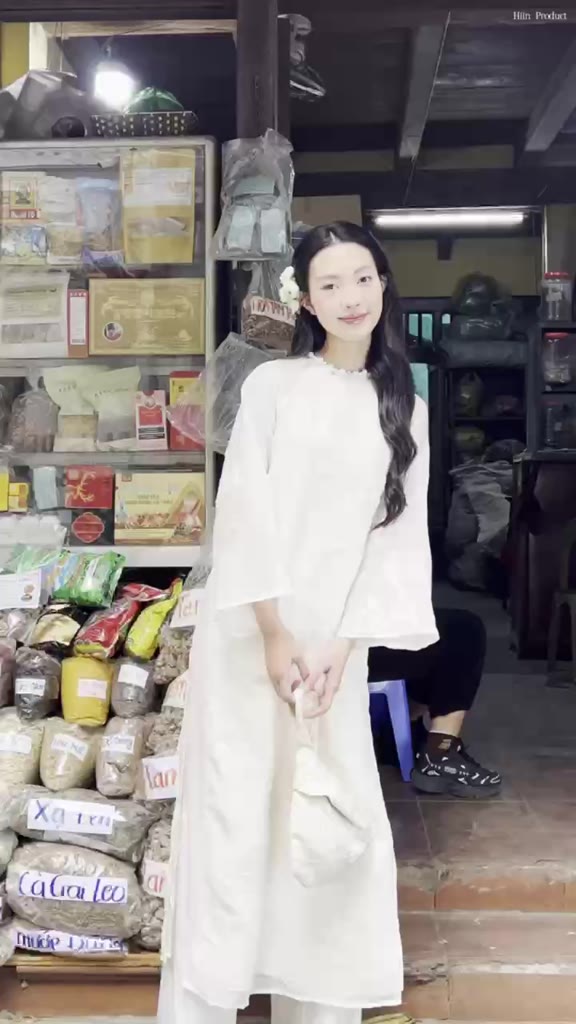 hiin.product x hiin.design - Áo dài Tô Sa (Đã kèm quần) | BigBuy360 - bigbuy360.vn