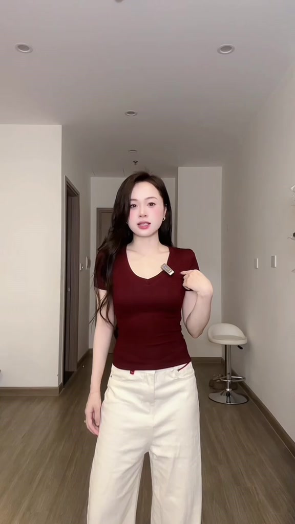 [VẢI MỊN] ÁO CỘC TAY CỔ TIM vải COTTON BOZIP co giãn 4 chiều ôm body siêu tôn dáng nữ m998 Lenogi ngocbichninhhiep | BigBuy360 - bigbuy360.vn