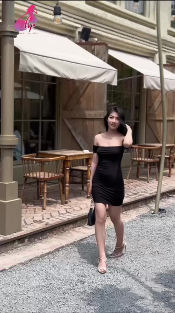 [XẢ KHO TẾT]Đầm trễ vai body dáng ngắn body không mút, váy kiểu nữ màu đen nâu sáng da đi tiệc bigsize HP29 | BigBuy360 - bigbuy360.vn
